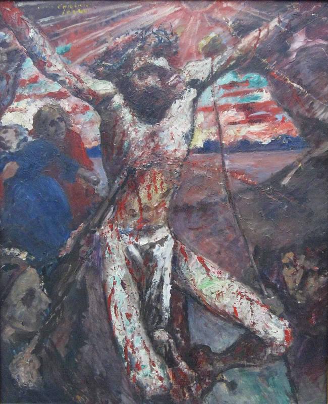 Lovis Corinth Der rote Christus oil painting image